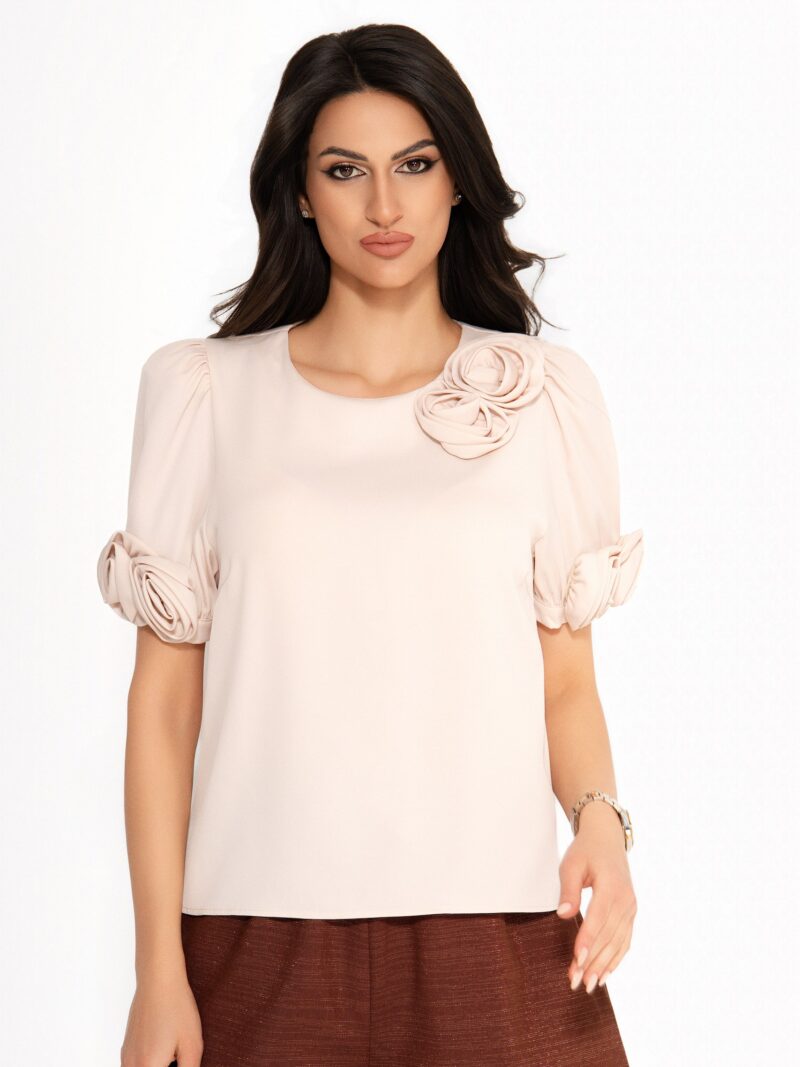 Елегантна блуза “Soft Beige”