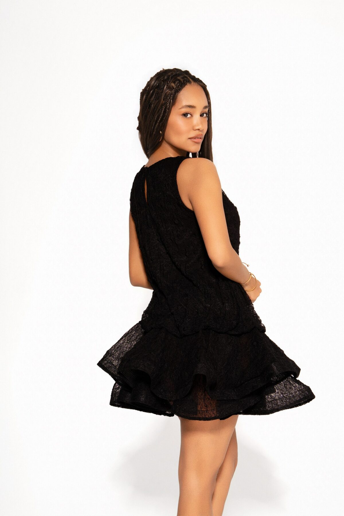 Рокля “Midnight Ruffle Mini”