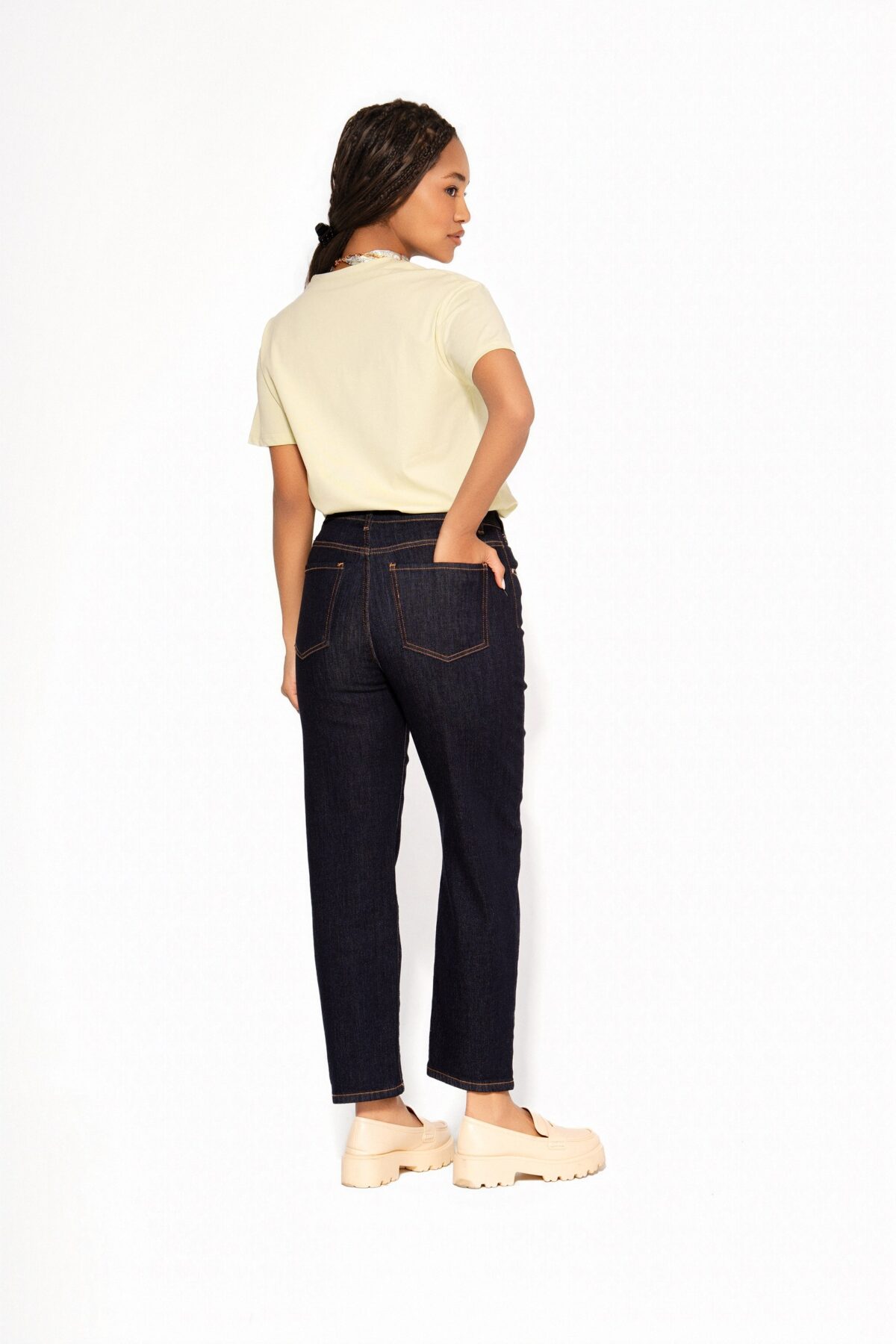 Дънки Mom Fit