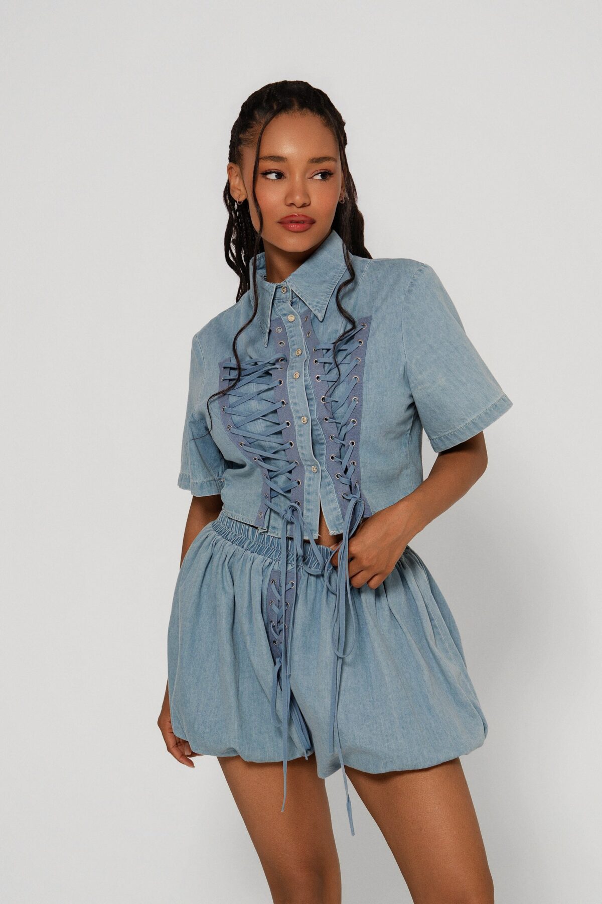 Костюм ,,Denim Corset”